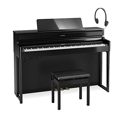 Amazon | Roland HP704 PES 黒塗鏡面艶出し 電子ピアノ 88鍵盤